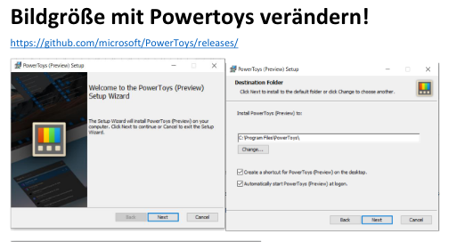 Powertoy - Win 10